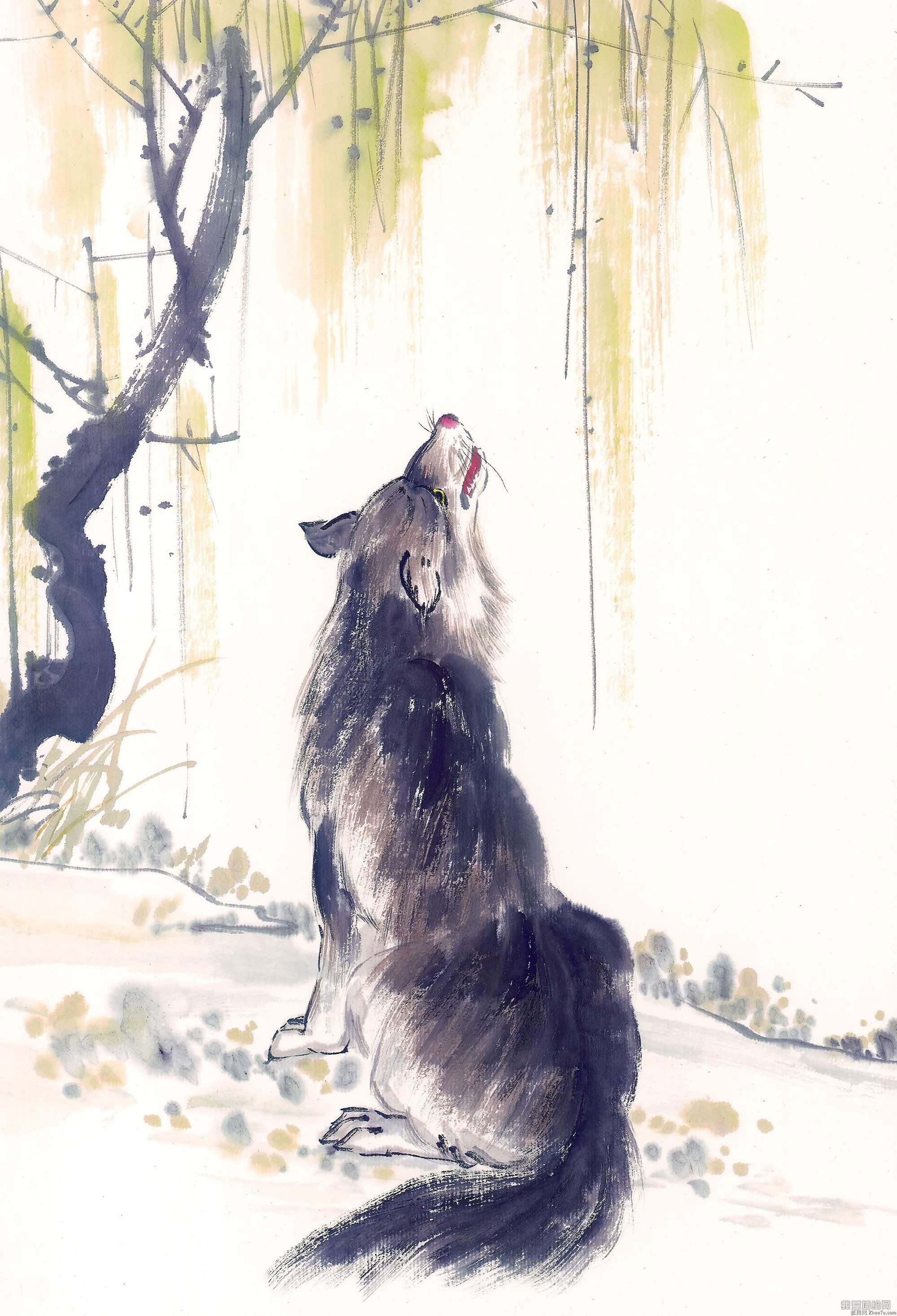 国画狼