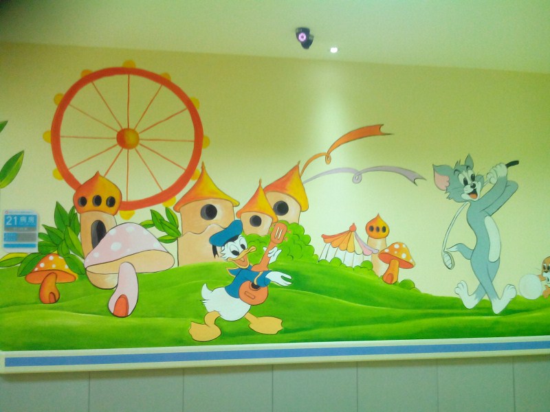 爵品幼儿园墙绘壁画